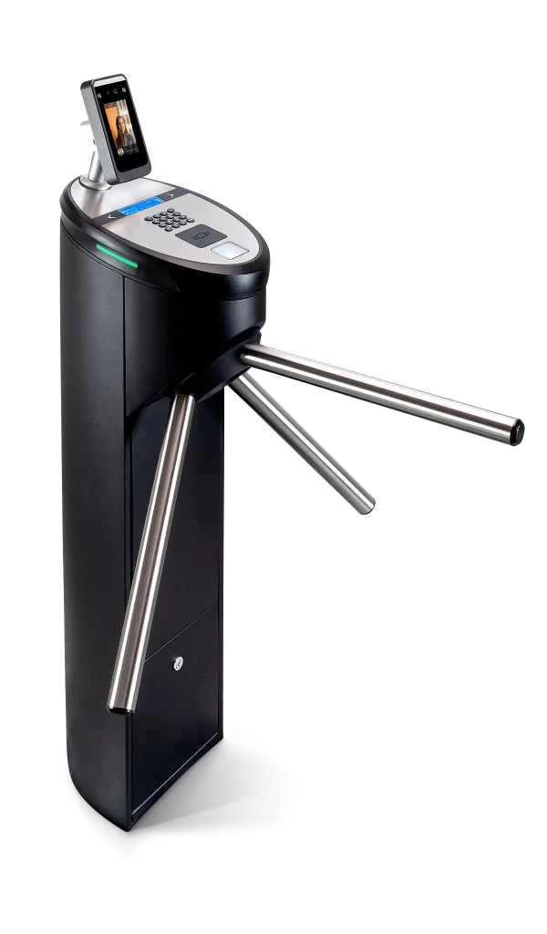 Catraca eletrônica com leitor facial